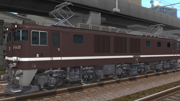 鉄道模型シミュレーター5　EF64 1001