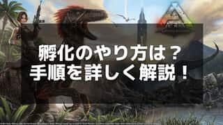 【ARK】孵化のやり方と育成ポイント：初心者から上級者までの完全解説