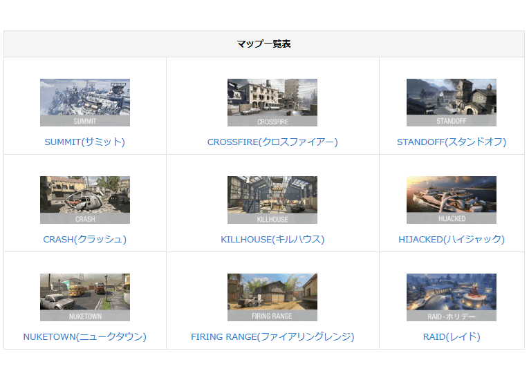 【CODモバイル】全マップ一覧＆攻略ヒントまとめ！