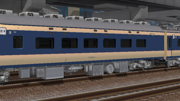 鉄道模型シミュレーター5 追加キット 583系寝台特急電車仙台車
