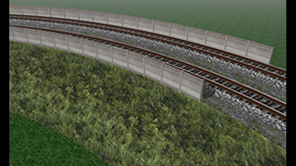 鉄道模型シミュレーター5 TOMIX築堤セット1