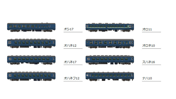 鉄道模型シミュレーター5 　VRMコレクション 10系軽量客車＆郵便車セット